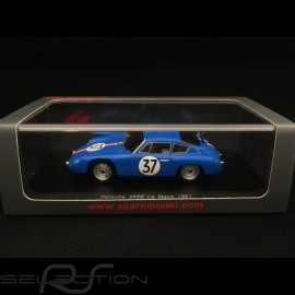 Porsche 356 B Carrera GTL Abarth Le Mans 1961 n° 37 Buchet 1/43 Spark S1362