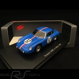 Porsche 356 B Carrera GTL Abarth Le Mans 1961 n° 37 Buchet 1/43 Spark S1362