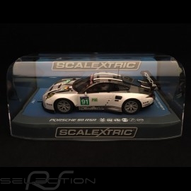 Slot car Porsche 911 RSR  24h Le Mans 2016 n° 91 Manthey 1/32 Scalextric C3944