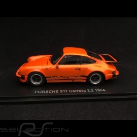 Porsche 911 Carrera 3.2 1984 orange 1/43 Kyosho 05522P