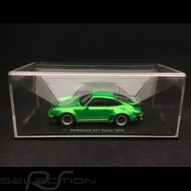 Porsche 911 Turbo 3.0 type 930 1975 green 1/43 Kyosho 05524G