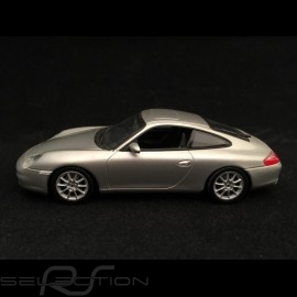 Porsche 911 Carrera 996 mkII 2002 silver grey  1/43 Minichamps WAP02007712