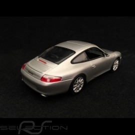 Porsche 911 Carrera 996 mkII 2002 silver grey  1/43 Minichamps WAP02007712