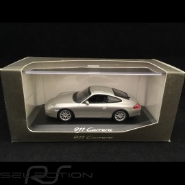 Porsche 911 Carrera 996 mkII 2002 silver grey  1/43 Minichamps WAP02007712