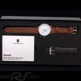 Porsche Uhr Chronoraph Classic 70 Jahre Limited Edition weiß WAP0700090K