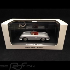 Porsche 356 n° 1 roadster 1948 silbergrau 70 Jahre 1/43 Minichamps MAP02000118