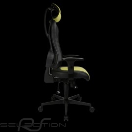 Ergonomic office armchair Sitness RS Sport Light green / black leatherette gaming chair Made in Germany
