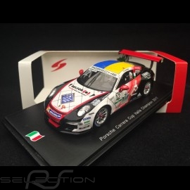 Porsche 911 GT3 Cup type 991 n° 12 winner Carrera Cup 2017 Italy 1/43 Spark SI006