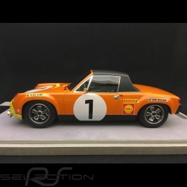 Porsche 914 /6 winner Marathon de la route 1970 n° 1 Larousse 1/18 Tecnomodel TM1883D