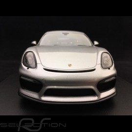 Porsche Cayman GT4 type 9812016 metallic grey 1/18 Spark 18S298