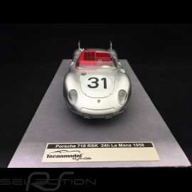 Porsche 718 RSK 24h du Mans 1958 n° 31 Barth / Frère 1/18 Tecnomodel TM18-82A