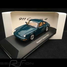 Porsche 911 type 964 Carrera 4 1991 Amazon green 1/43 Spark MAP02003517