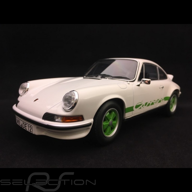 Porsche 911 RS 2.7 Touring 1973 - Norev 1/18 - Verte - Modèle De Collection Diecast