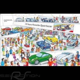 Buch Porsche Wimmelbook - Wimmerbilderbuch für Kinder