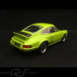 Porsche 911 Carrera RS 2.7 pull back toy Welly green / black