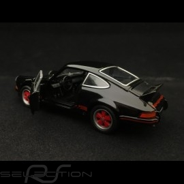 Porsche 911 Carrera RS 2.7 Spielzeug Reibung Welly schwarz / rot
