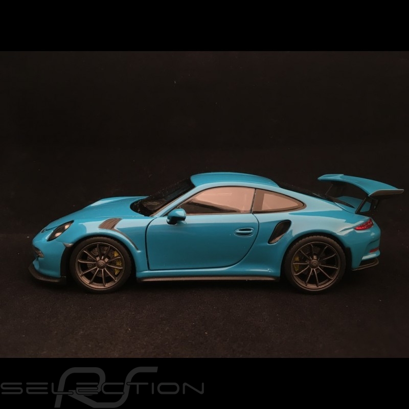 Porsche 911 type 991 GT3 RS 2016 miamiblau 1/24 Welly MAP02485217