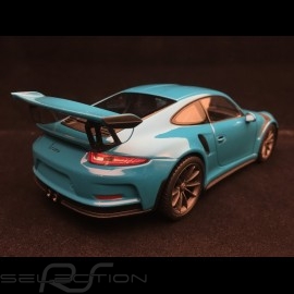Porsche 911 type 991 GT3 RS 2016 miami blue 1/24 Welly MAP02485217