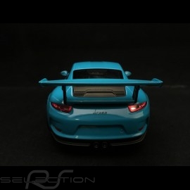 Porsche 911 type 991 GT3 RS 2016 miami blue 1/24 Welly MAP02485217