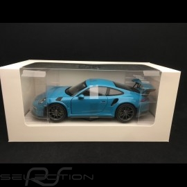 Porsche 911 type 991 GT3 RS 2016 miami blue 1/24 Welly MAP02485217
