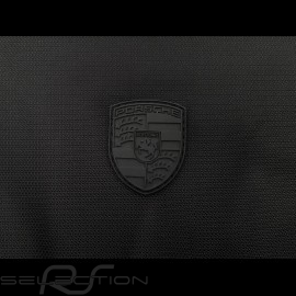 Porsche Kulturbeutel schwarz kompakt mit Wappen Porsche Design 4090002719