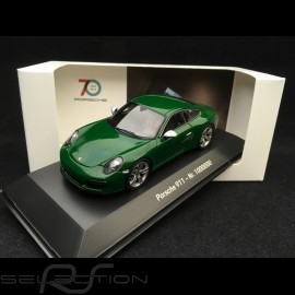 Porsche 911 type 991 Carrera S N° 1 million 1000000 Irish Green 70 years Edition 1/43 Spark MAP02003318