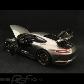 Porsche 911 GT3 type 991 mk II 2018 achatgrau metallic 1/18 Minichamps 113067034