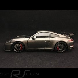 Porsche 911 GT3 type 991 mk II 2018 achatgrau metallic 1/18 Minichamps 113067034