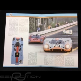 Porsche 917 K Le Mans 1970 n° 20 Gulf 1/12 Norev 127500