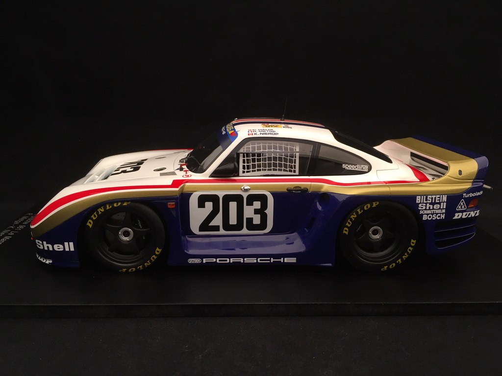 Porsche 961 24h Le Mans 1987 n°203 Rothmans 1/18 Spark 18S210 - Elfershop