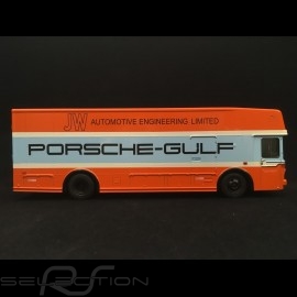 Mercedes 0317 LKW Porsche Koffer Gulf 1/43 Schuco 450372800