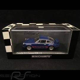 Porsche 911 Carrera RSR 2.8 1973 blau / rot 1/43 Minichamps 430736904