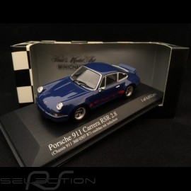 Porsche 911 Carrera RSR 2.8 1973 blau / rot 1/43 Minichamps 430736904