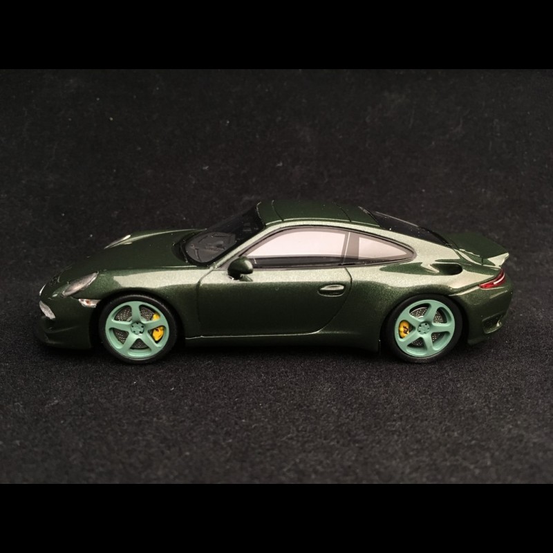 Porsche 911 type 991 Ruf RT 35 Anniversary 2012 green metallic 1/43 Spark S2177