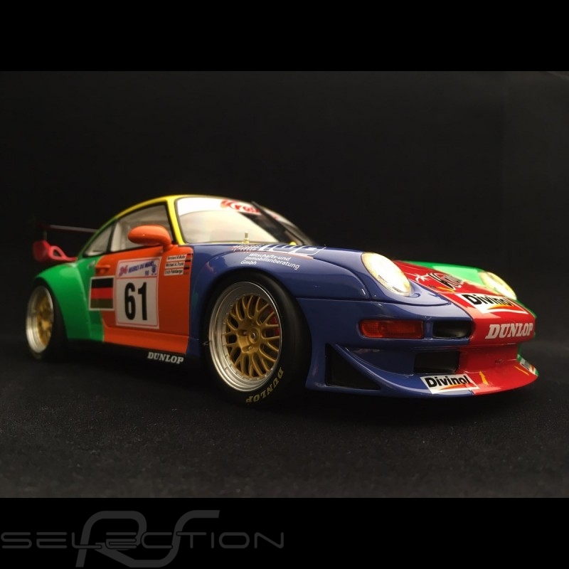 GT Spirit 1/18 – Porsche 993 GT2 – Le Mans 1998 N°61 – Miniature Voiture – Neuf