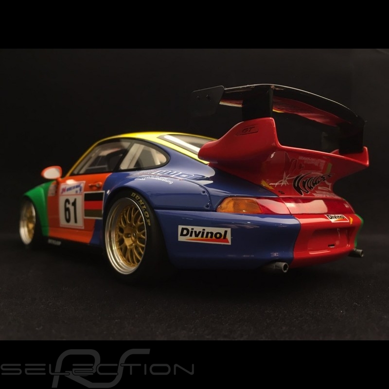 Modèle Réduit Porsche 993 GT2 Le Mans 1998 - 1:18 GT Spirit - Résine, Neuf