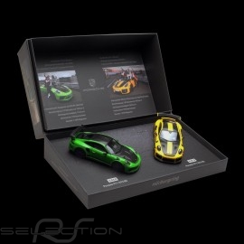 Set Porsche 911 GT3 RS / 911 GT2 RS Nürburgring Rekord 1/43 Minichams WAX02020087