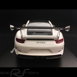Porsche 911 GT3 RS type 991 Mark II Pack Weissach 2018 weiß / schwarz 1/18 Spark WAP0211690K