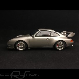 Porsche 911 type 993 Carrera RS Club Sport 1996 arctic silver 1/18 GT Spirit GT739