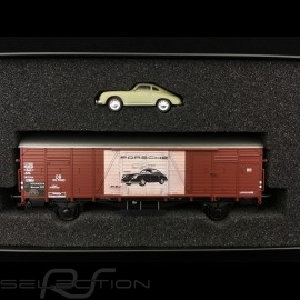Porsche Güterwagen DB Glt 23 50er Jahre Porsche 356 Sonderedition Märklin Museum HO 1/87 48119