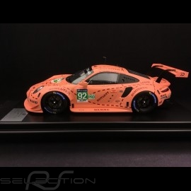 Porsche 911 RSR type 991 Winner 24h du Mans 2018 n° 92 Pink Pig Porsche 70 years 1/12 Spark WAP0239250K