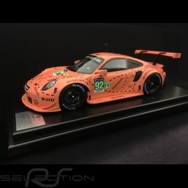 Porsche 911 RSR type 991 Winner 24h du Mans 2018 n° 92 Pink Pig Porsche 70 years 1/12 Spark WAP0239250K