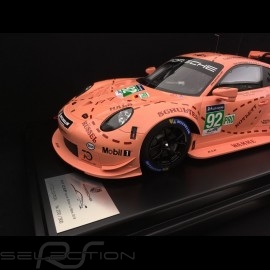 Porsche 911 RSR type 991 Winner 24h du Mans 2018 n° 92 Pink Pig Porsche 70 years 1/12 Spark WAP0239250K