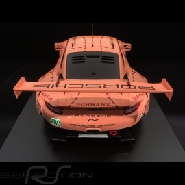 Porsche 911 RSR type 991 Winner 24h du Mans 2018 n° 92 Pink Pig Porsche 70 years 1/12 Spark WAP0239250K