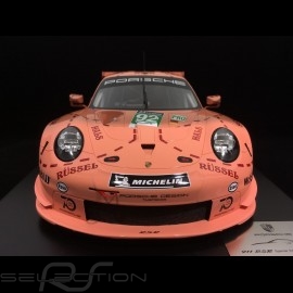 Porsche 911 RSR type 991 Winner 24h du Mans 2018 n° 92 Pink Pig Porsche 70 years 1/12 Spark WAP0239250K