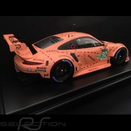 Porsche 911 RSR type 991 Winner 24h du Mans 2018 n° 92 Pink Pig Porsche 70 years 1/12 Spark WAP0239250K