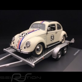Set VW T1 with trailer & Beetle n° 53 Herbie 1/43 Schuco 450374200
