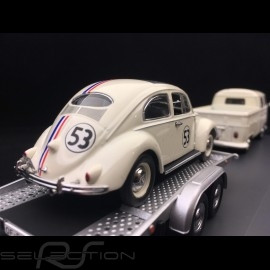 Set VW T1 mit Anhänger und VW Käfer Nr. 53 Herbie 1/43 Schuco 450374200