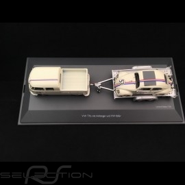 Set VW T1 mit Anhänger und VW Käfer Nr. 53 Herbie 1/43 Schuco 450374200