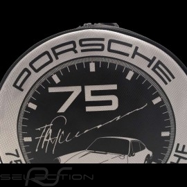 Porsche sports bag F.A. Porsche 75 years Black / Silver Porsche Design WAP1060000CFAP
